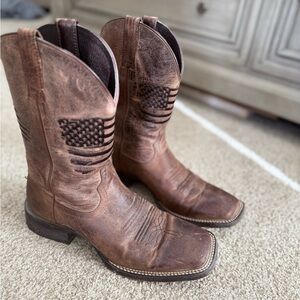 Ariat Distressed Brown Western Boots